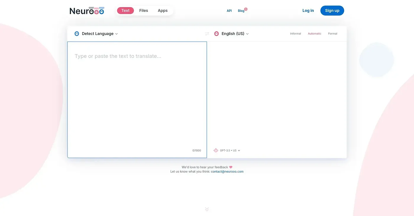 Screenshot of Neurooo