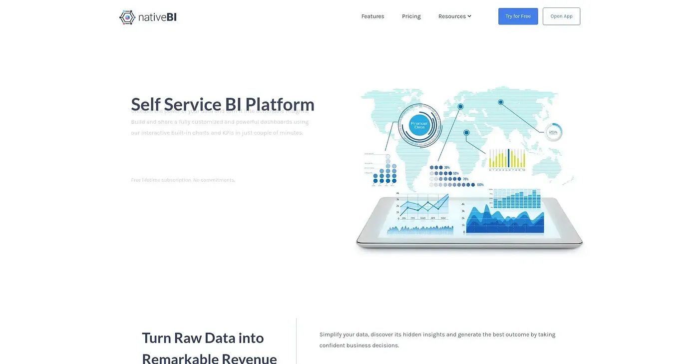 Screenshot of Native Bi