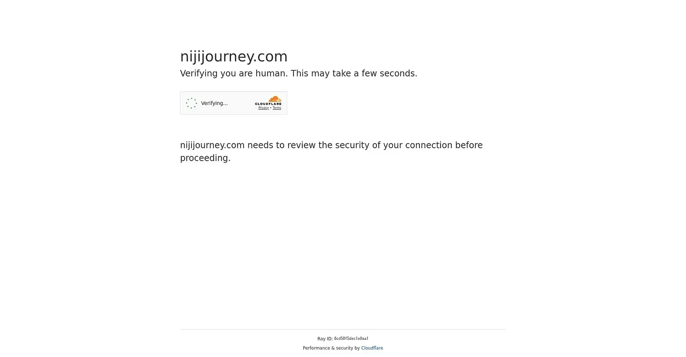 Screenshot of Niji Journey
