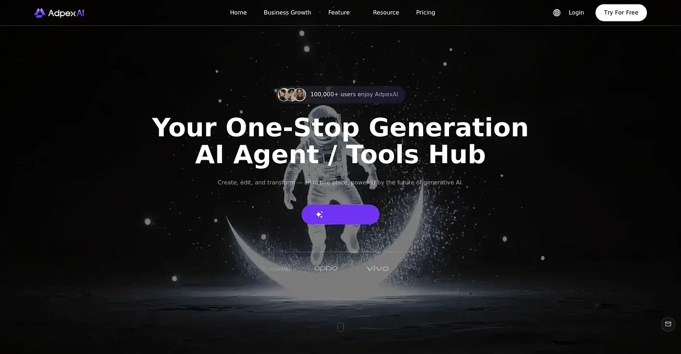 Screenshot of Adpex AI