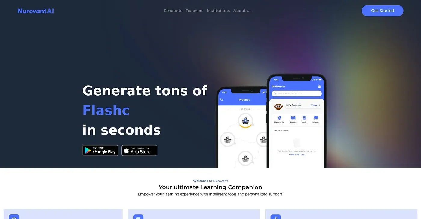 Screenshot of Nurovant