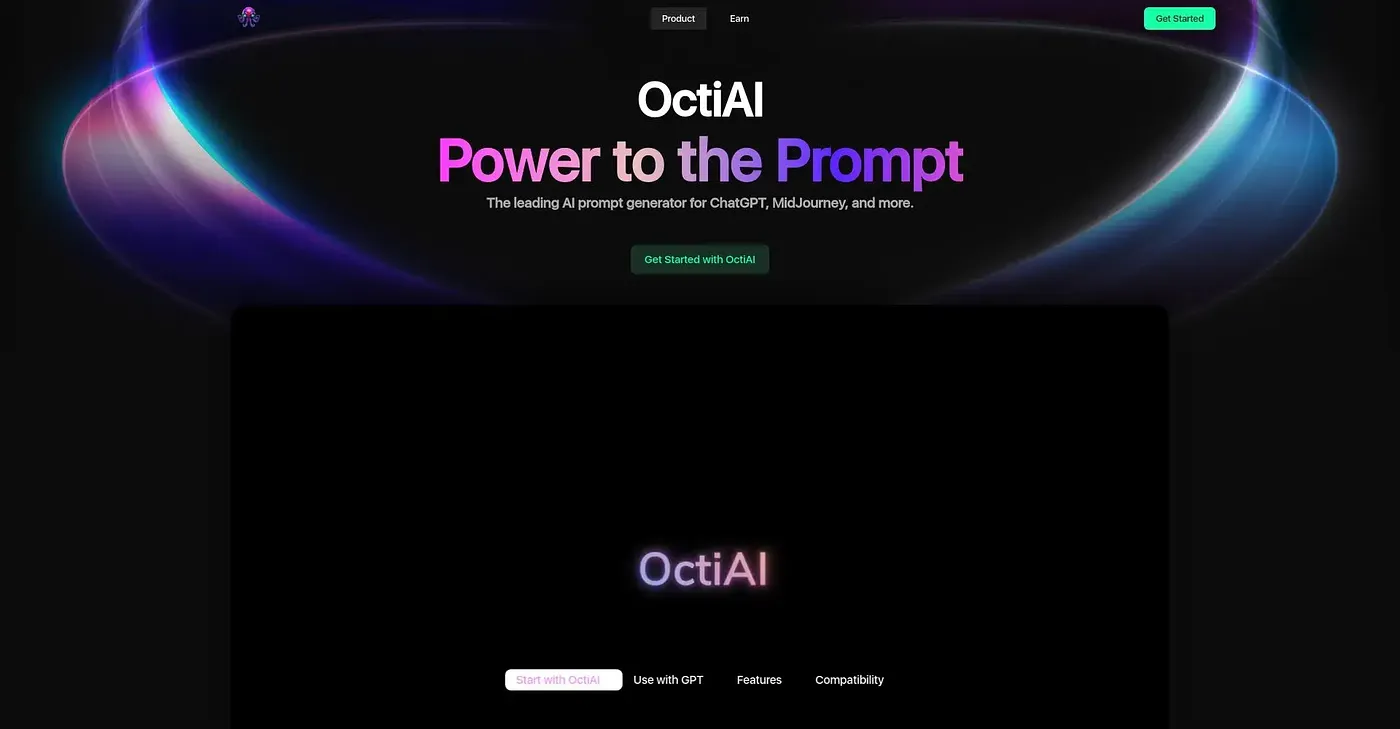Screenshot of Octi AI