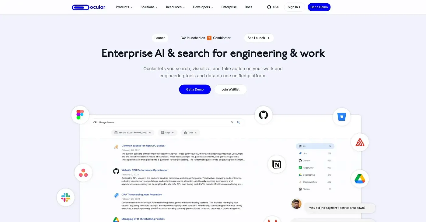 Screenshot of Ocular