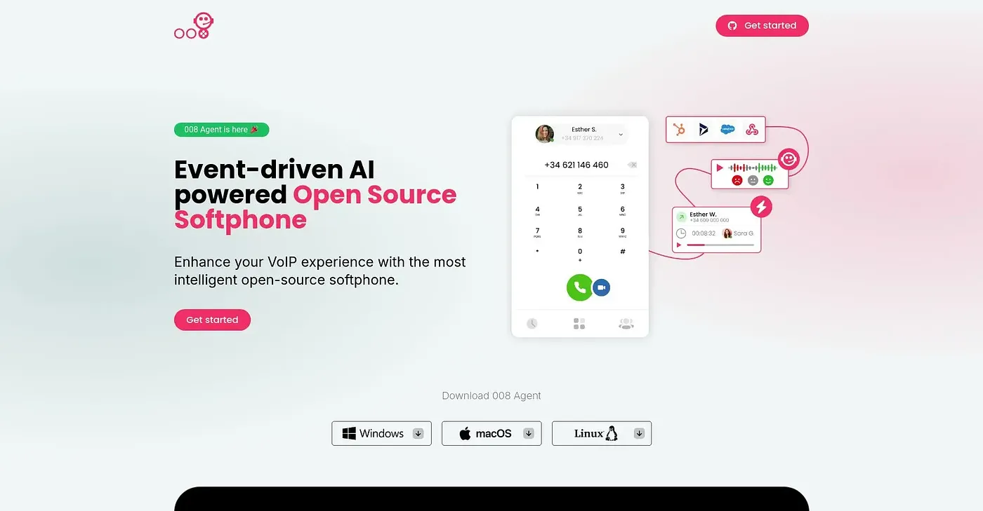 Screenshot of 008 Agent