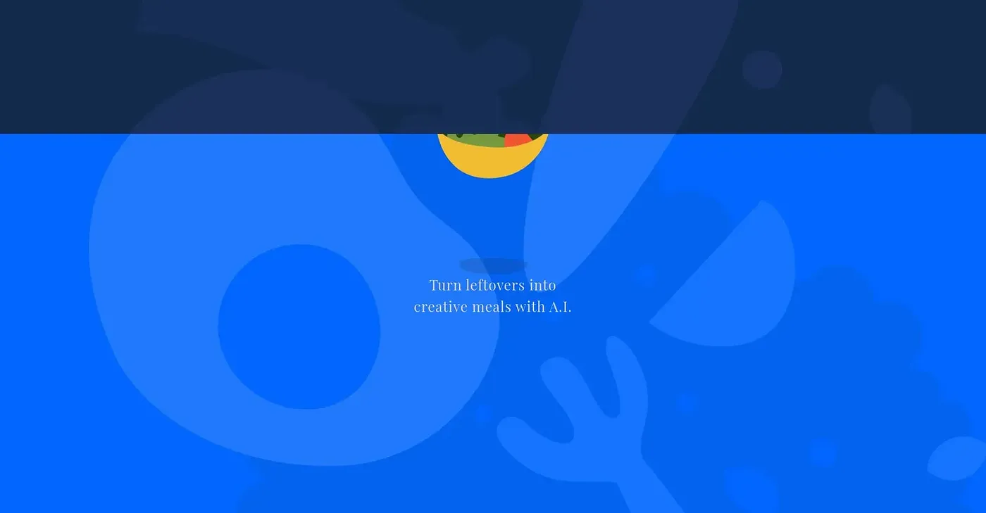 Screenshot of Scrappy Chef AI