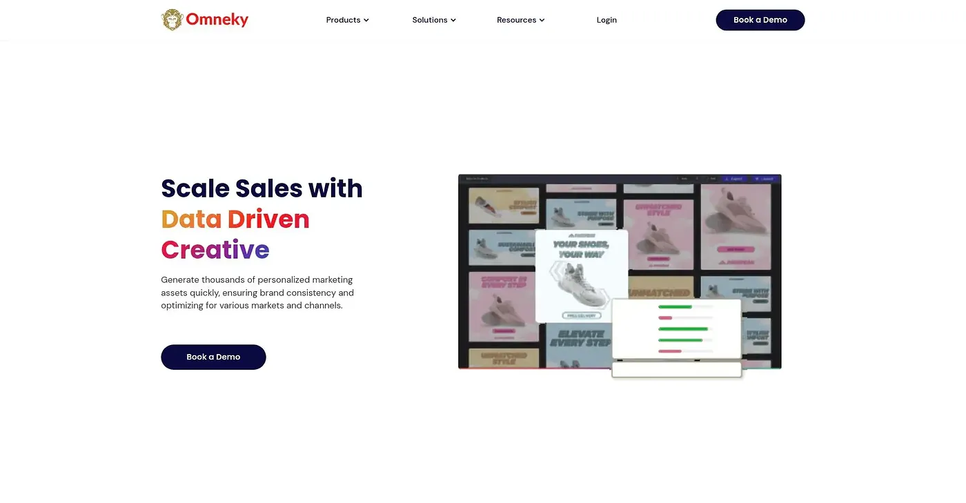 Screenshot of Omneky