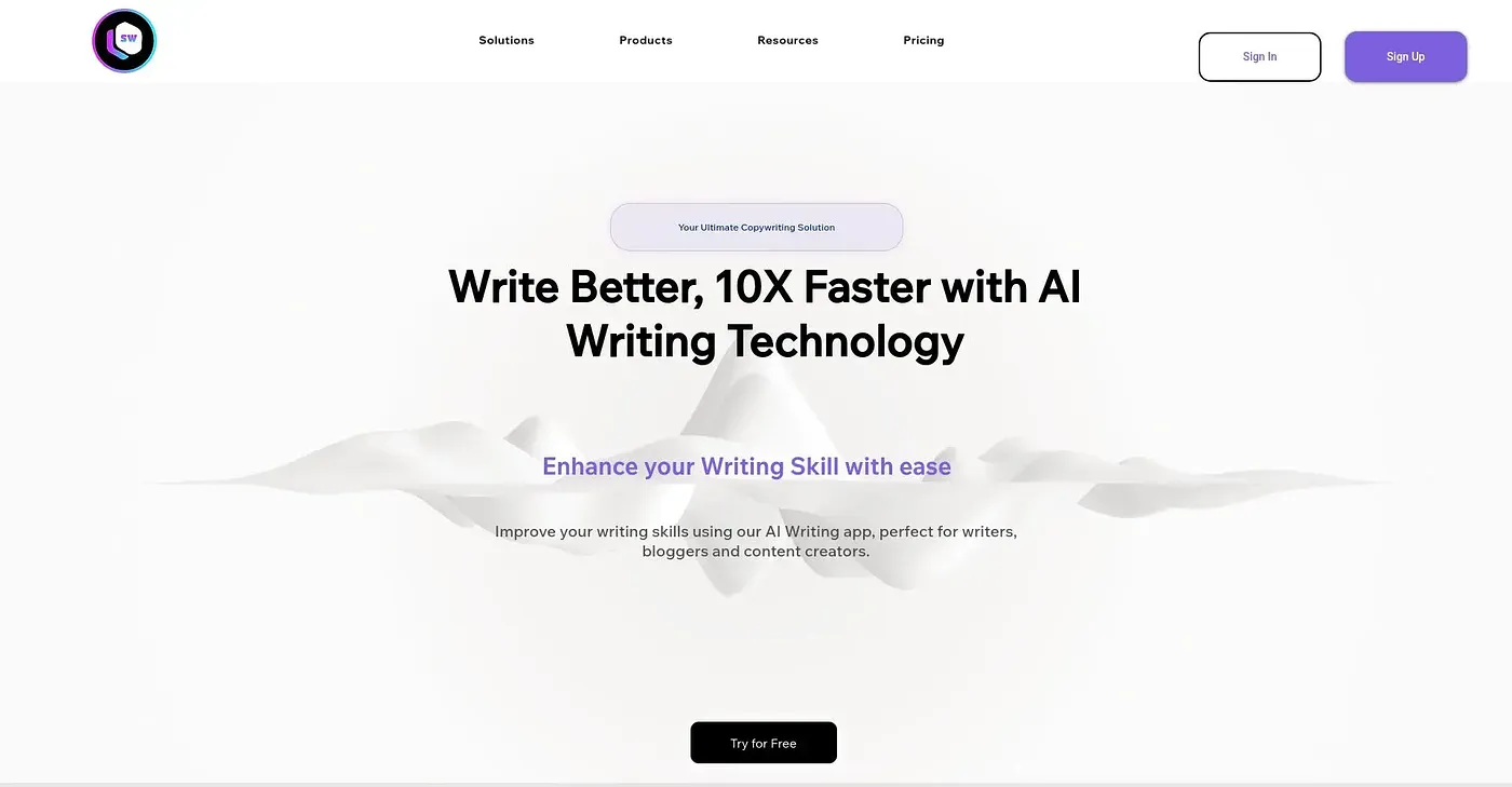 Screenshot of Scribo Writer