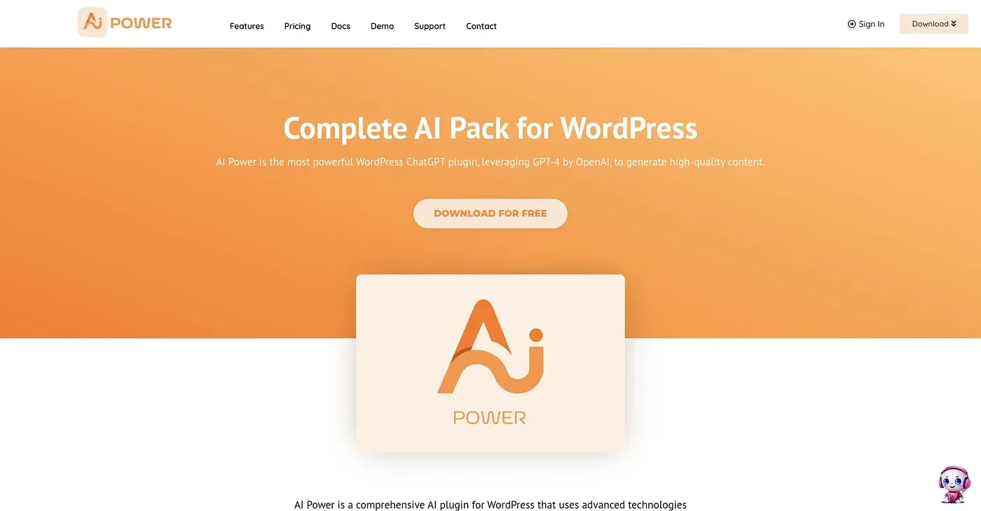 Screenshot of Ai Power