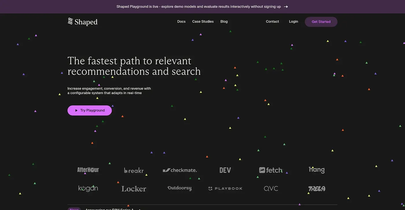 Screenshot of Shaped