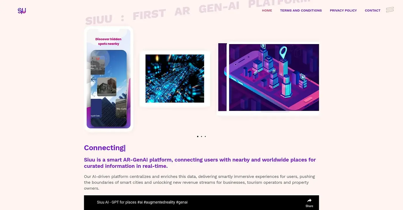 Screenshot of Siuu AI
