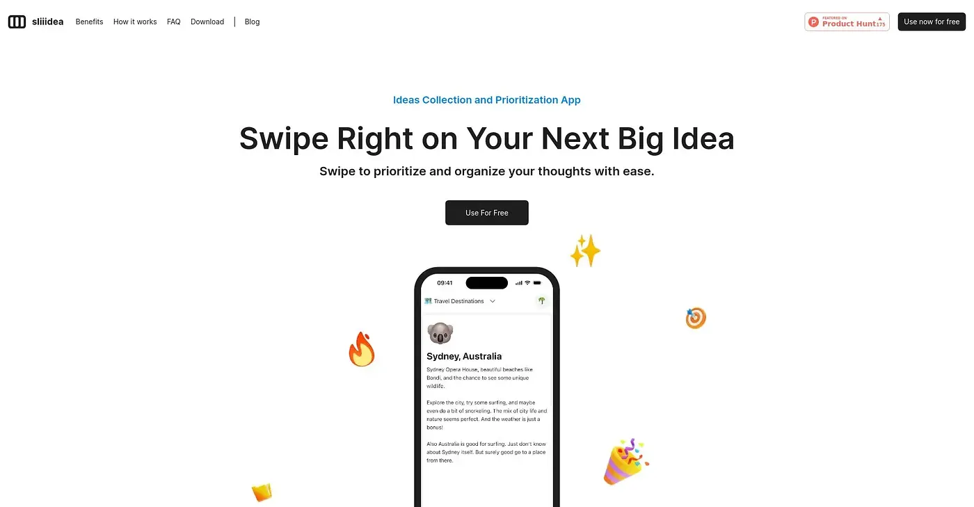 Screenshot of Sliiidea