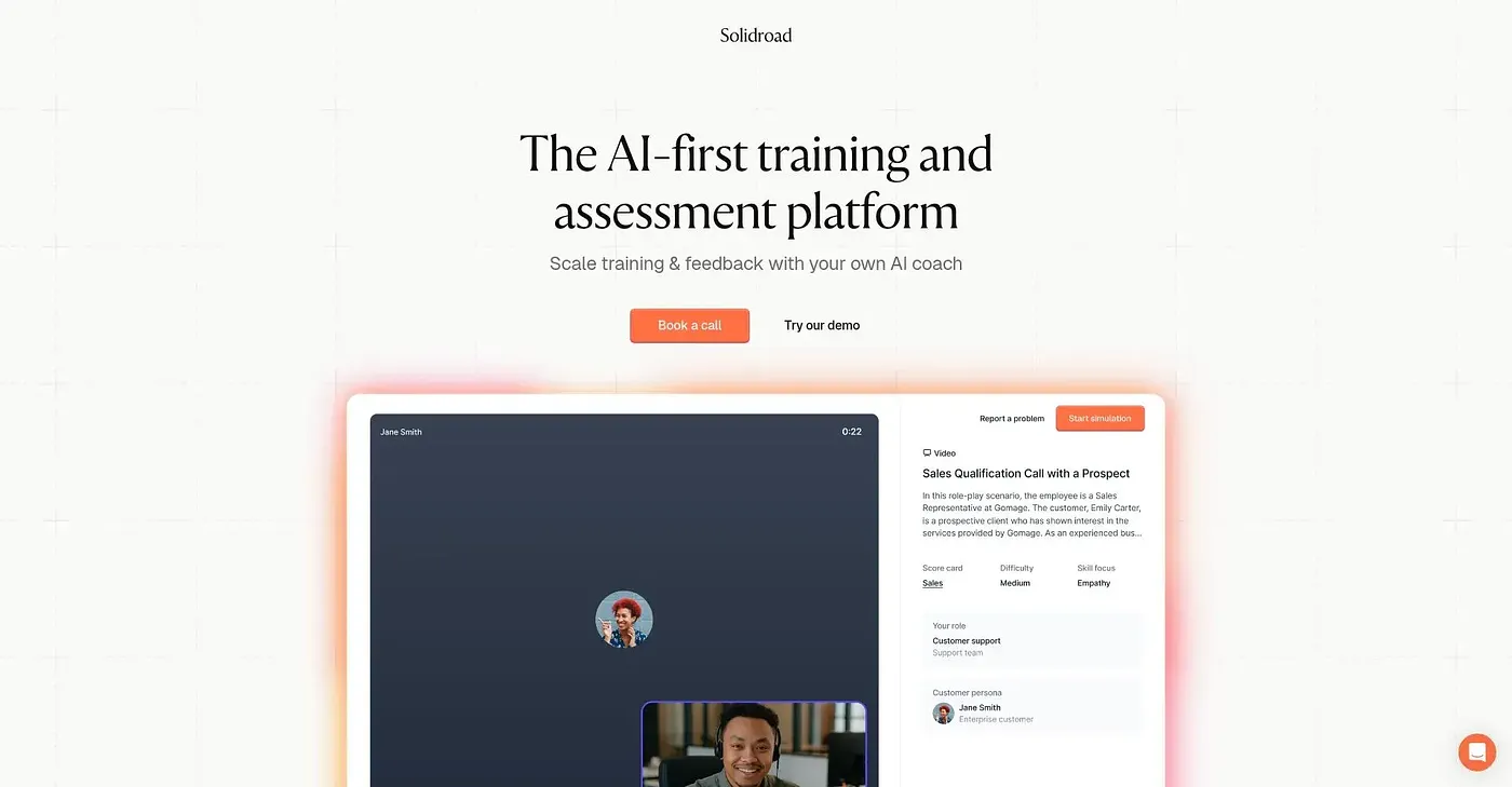 Screenshot of SolidRoad