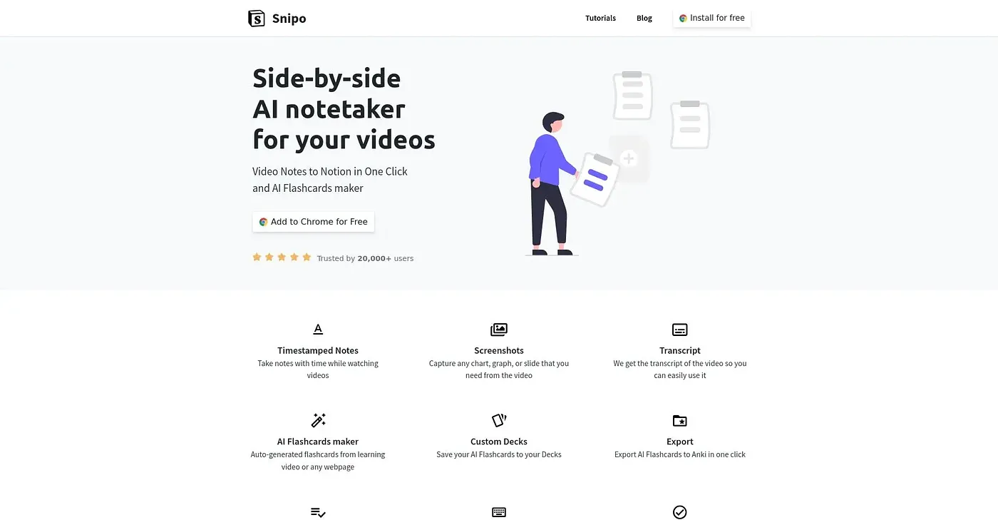 Screenshot of Snipo