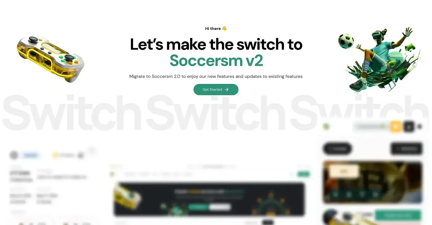 Screenshot of Soccersm AI