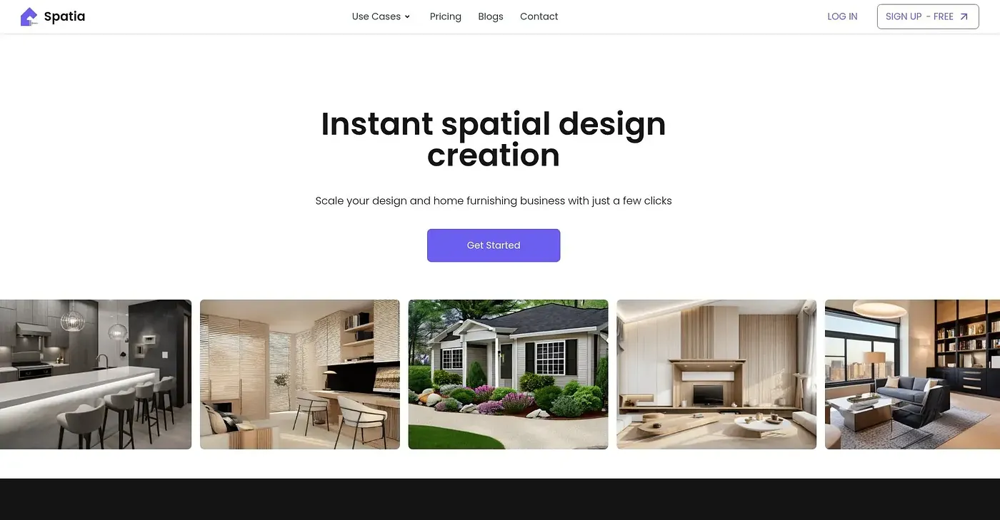 Screenshot of Spatia Studio