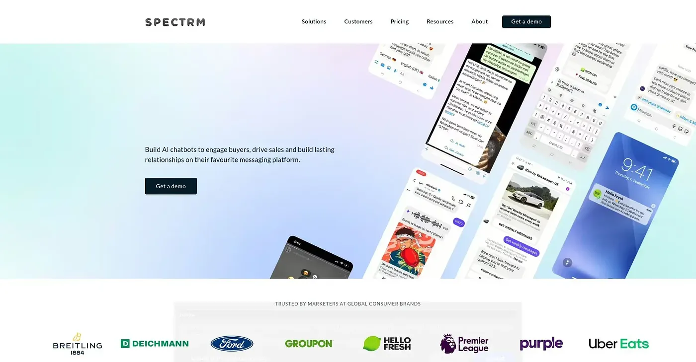 Screenshot of Spectrm