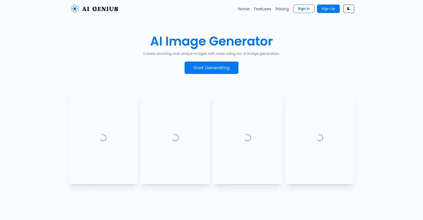 Screenshot of Aigenius