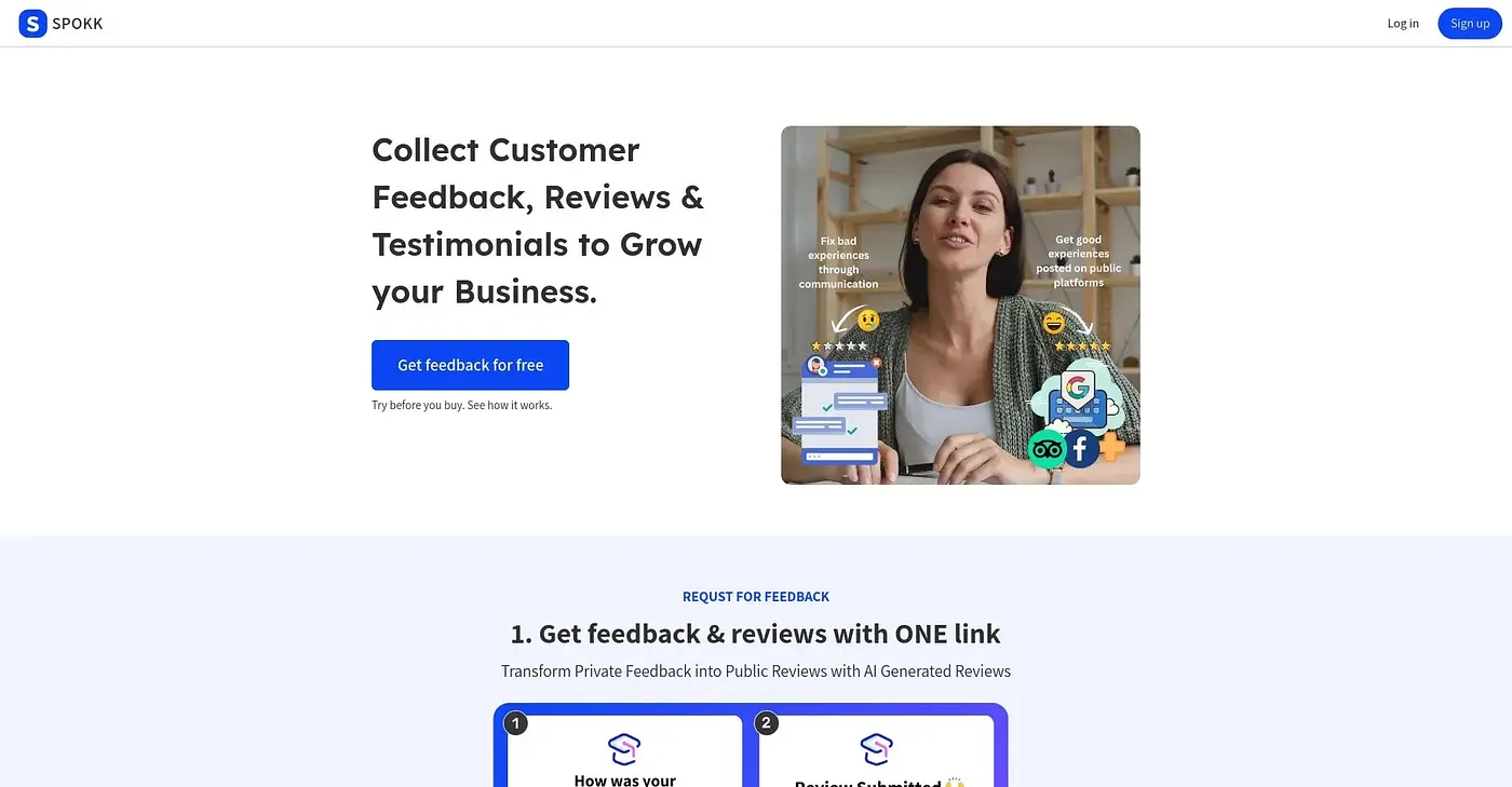Screenshot of Spokk