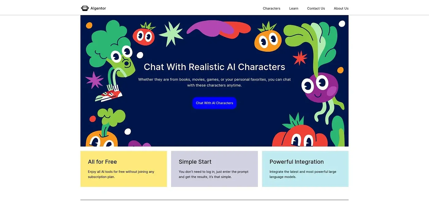 Screenshot of Aigentor