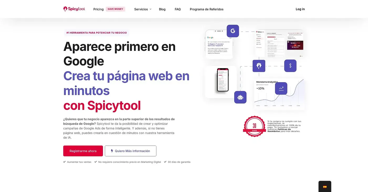 Screenshot of Spicy Tool