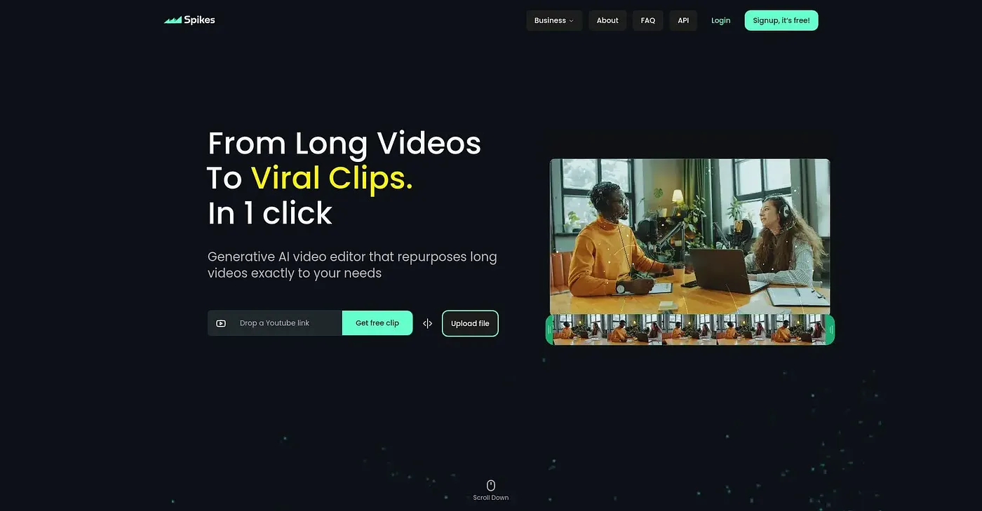 Screenshot of Spikes Studio