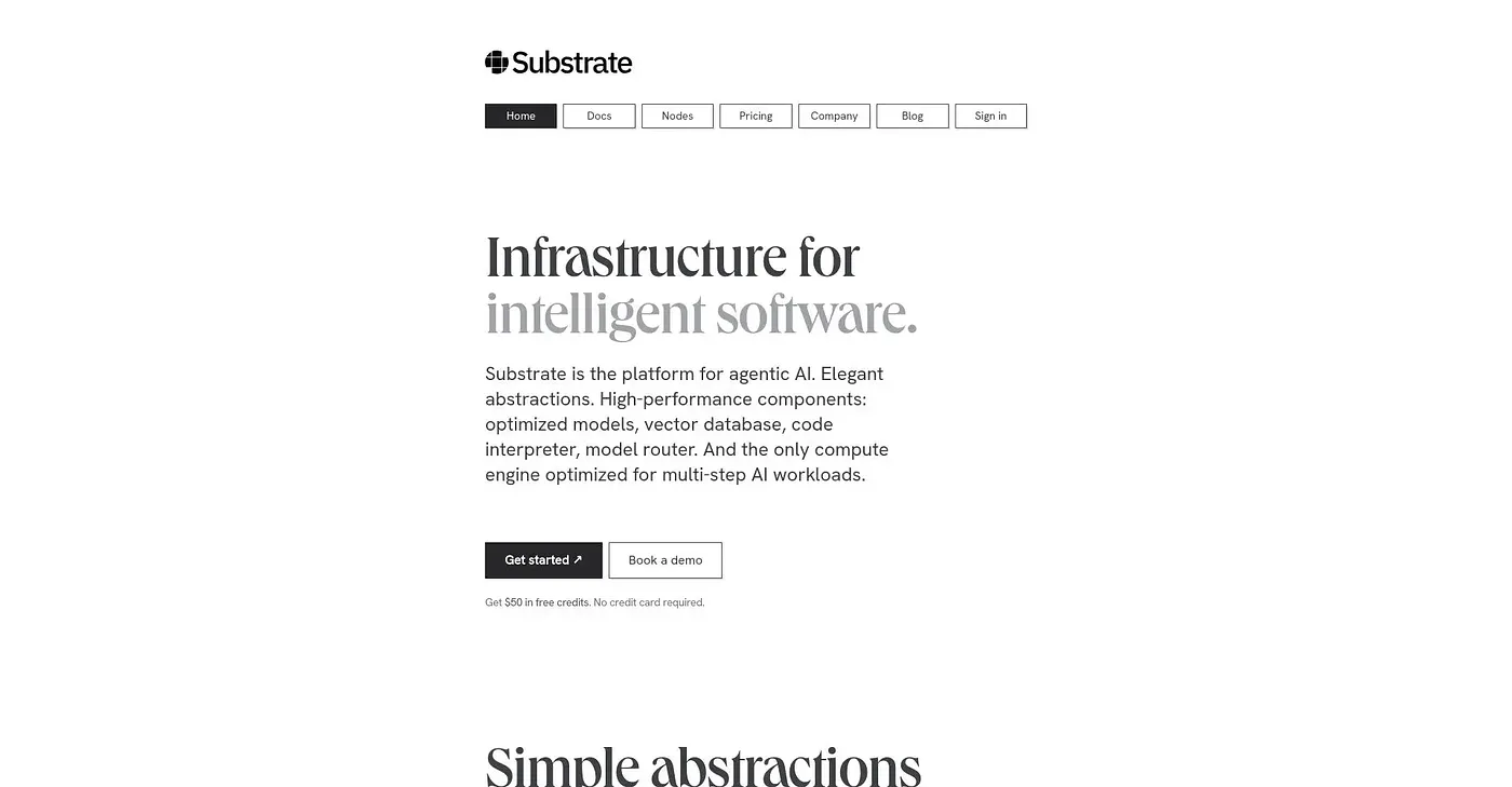 Screenshot of Substrate