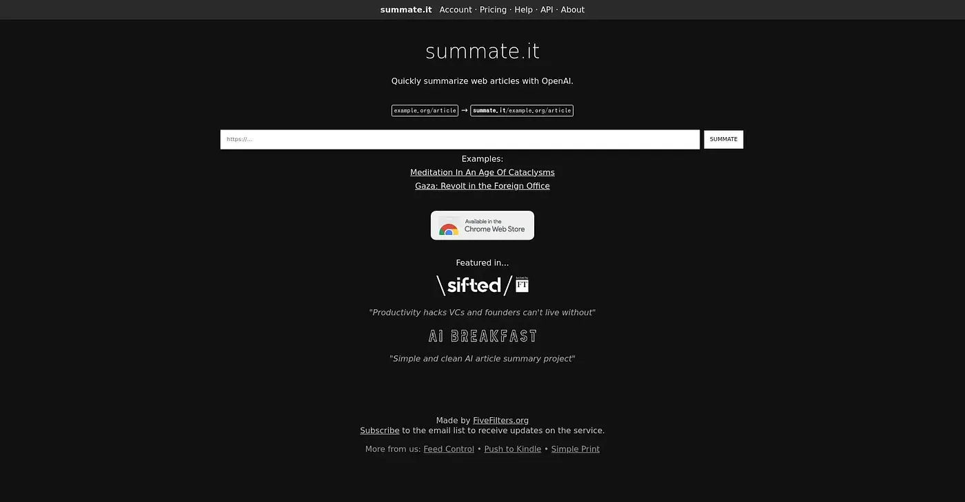 Screenshot of Summate It
