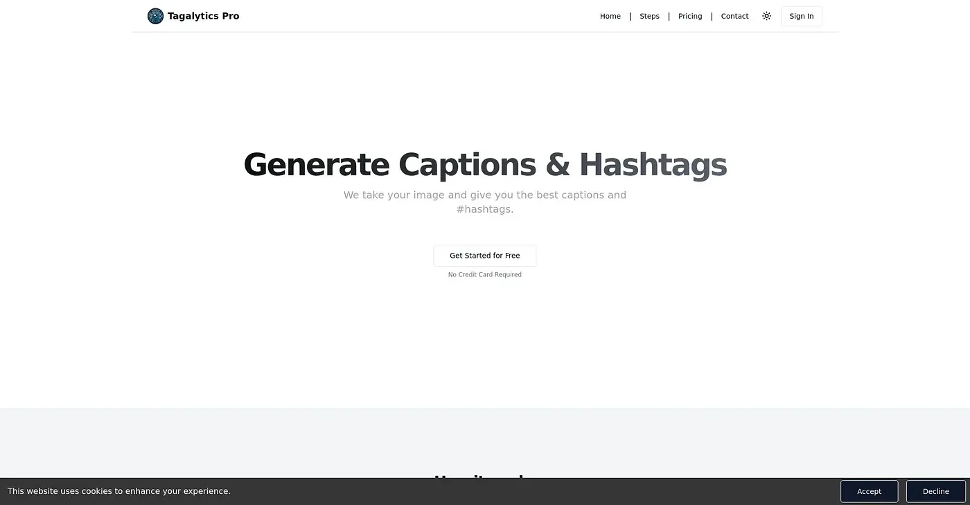 Screenshot of Tagalytics Pro