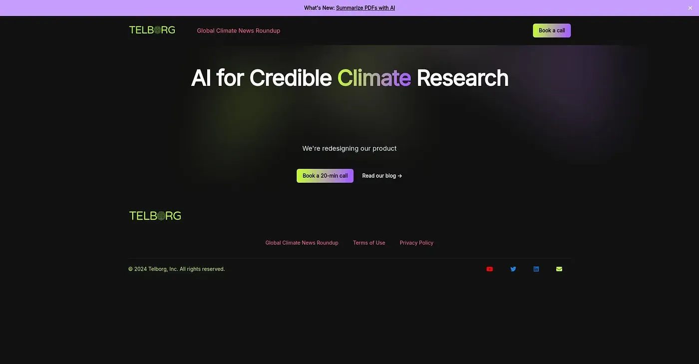 Screenshot of Telborg