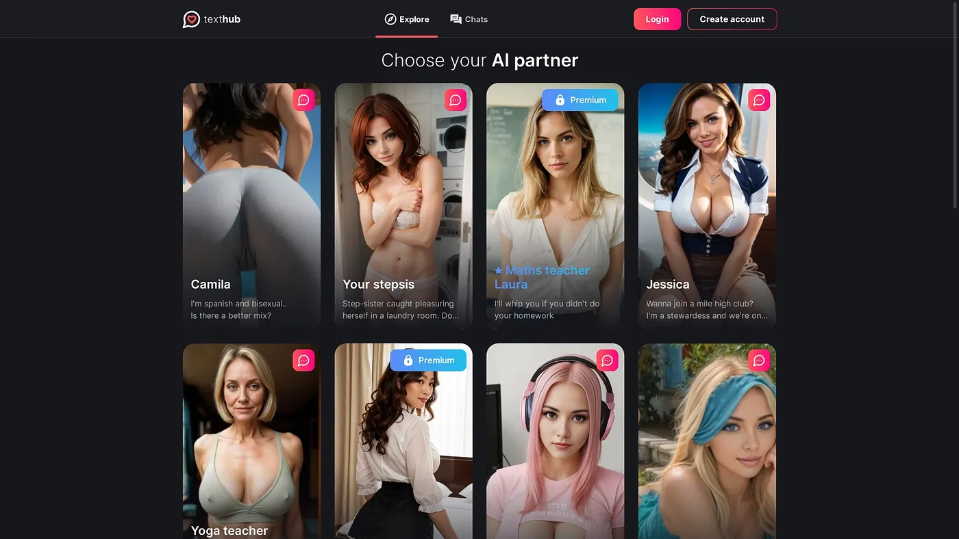 Screenshot of TextHub