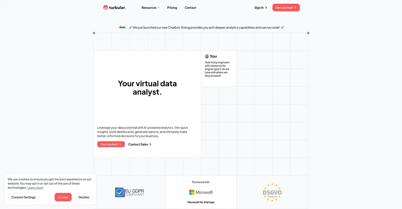 Screenshot of Turbular