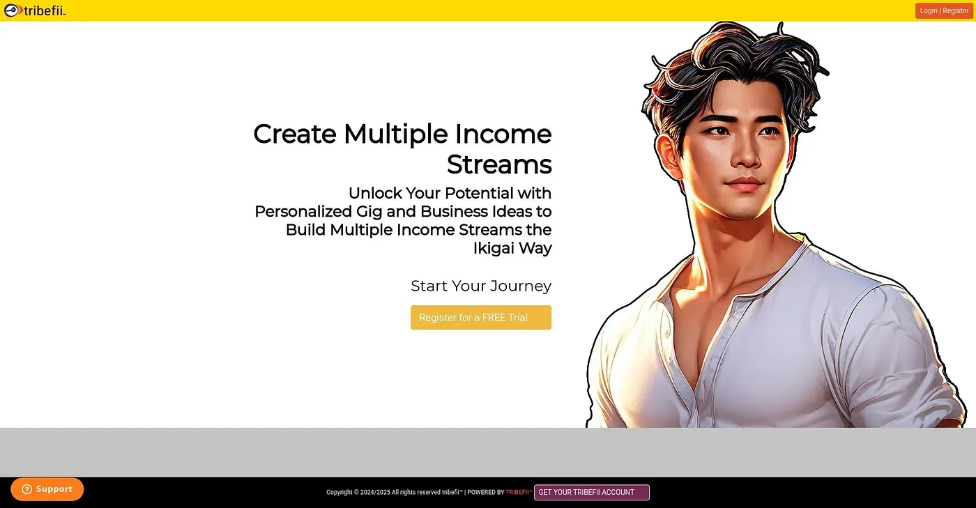 Screenshot of Tribe FII