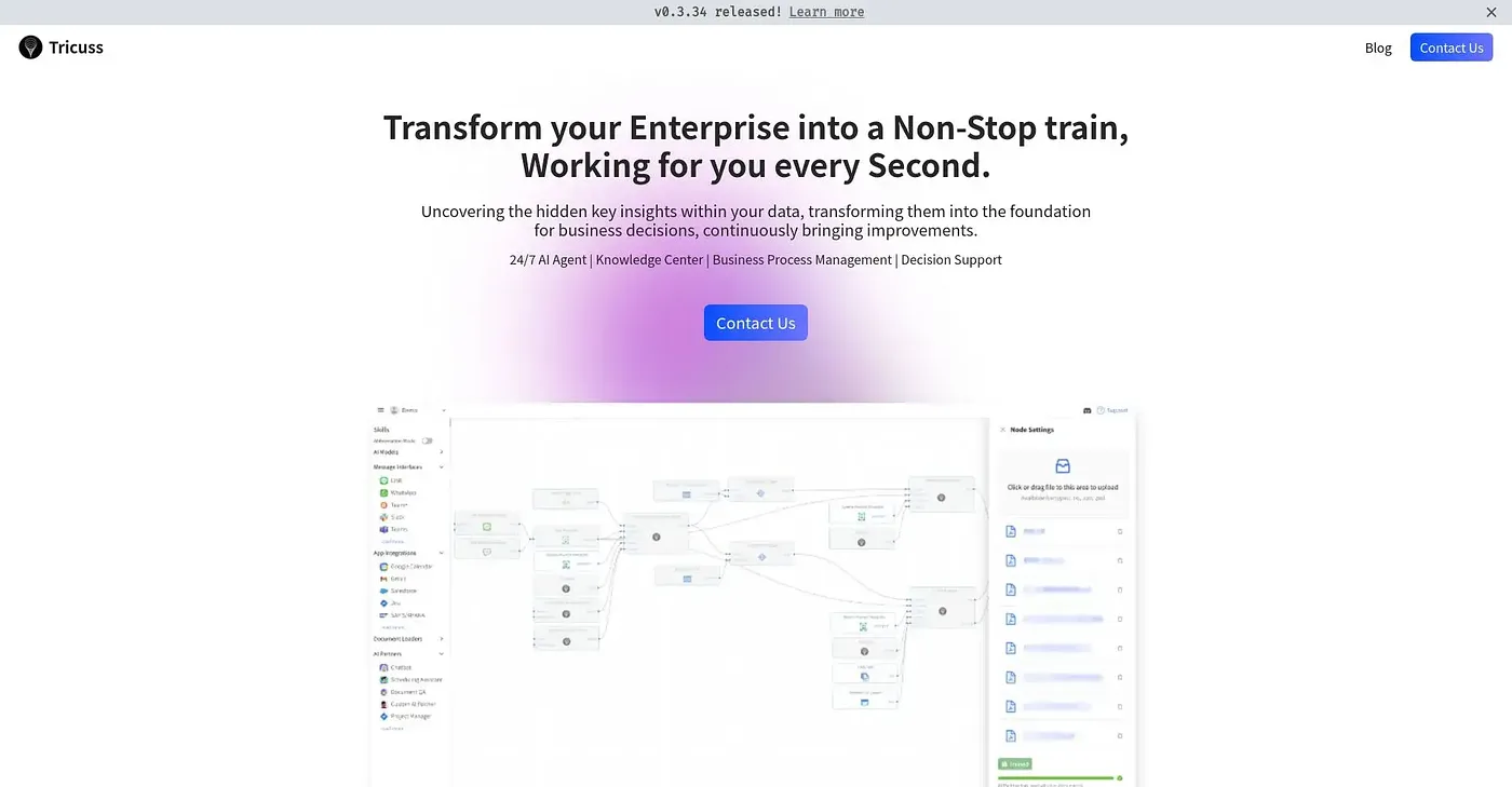 Screenshot of Tricuss