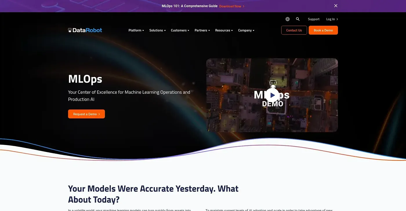 Screenshot of Algorithmia