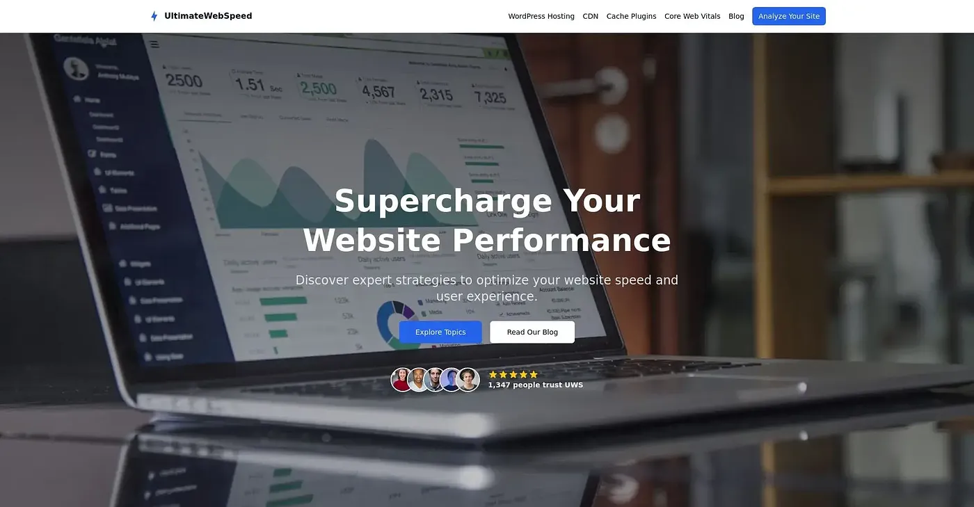 Screenshot of Ultimate Web Speed